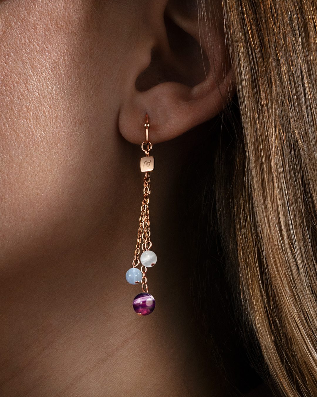 Ohrringe Steinheilkunde Emotionales Gleichgewicht