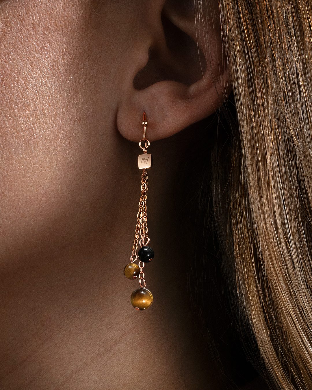 Ohrringe Steinheilkunde Schutz