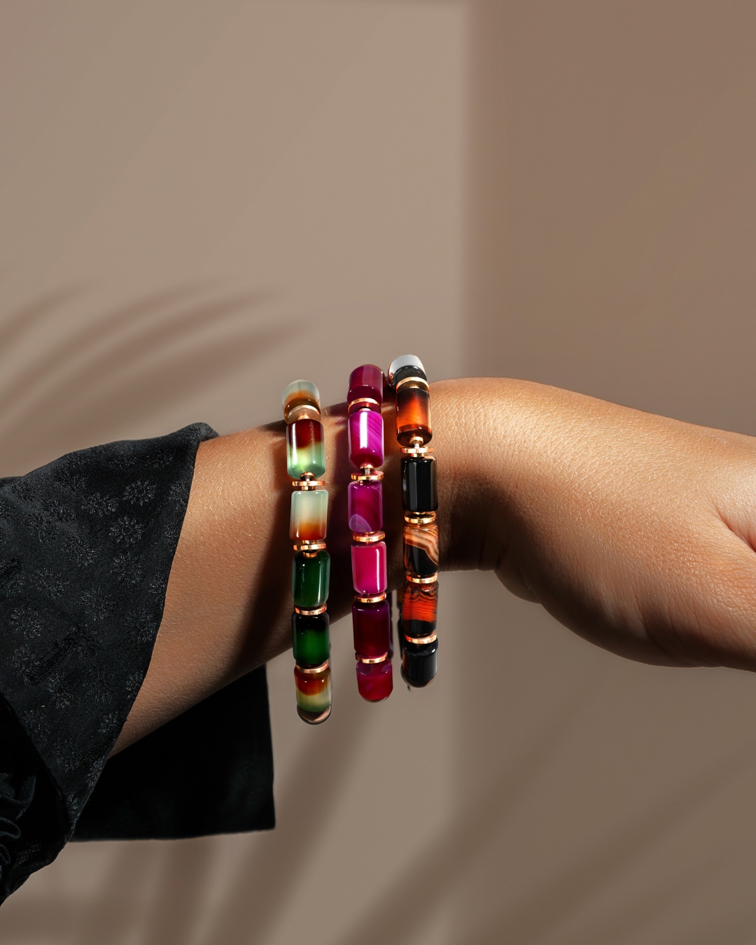 Packshot Armband Pfauenachat Procida