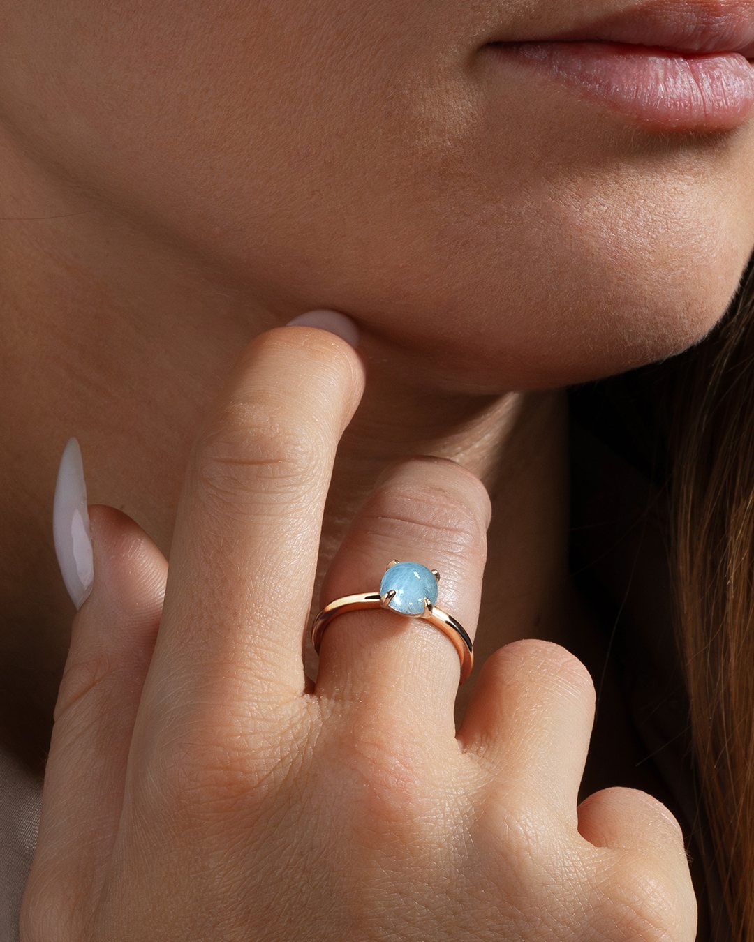 Ring Aquamarin Caprinia