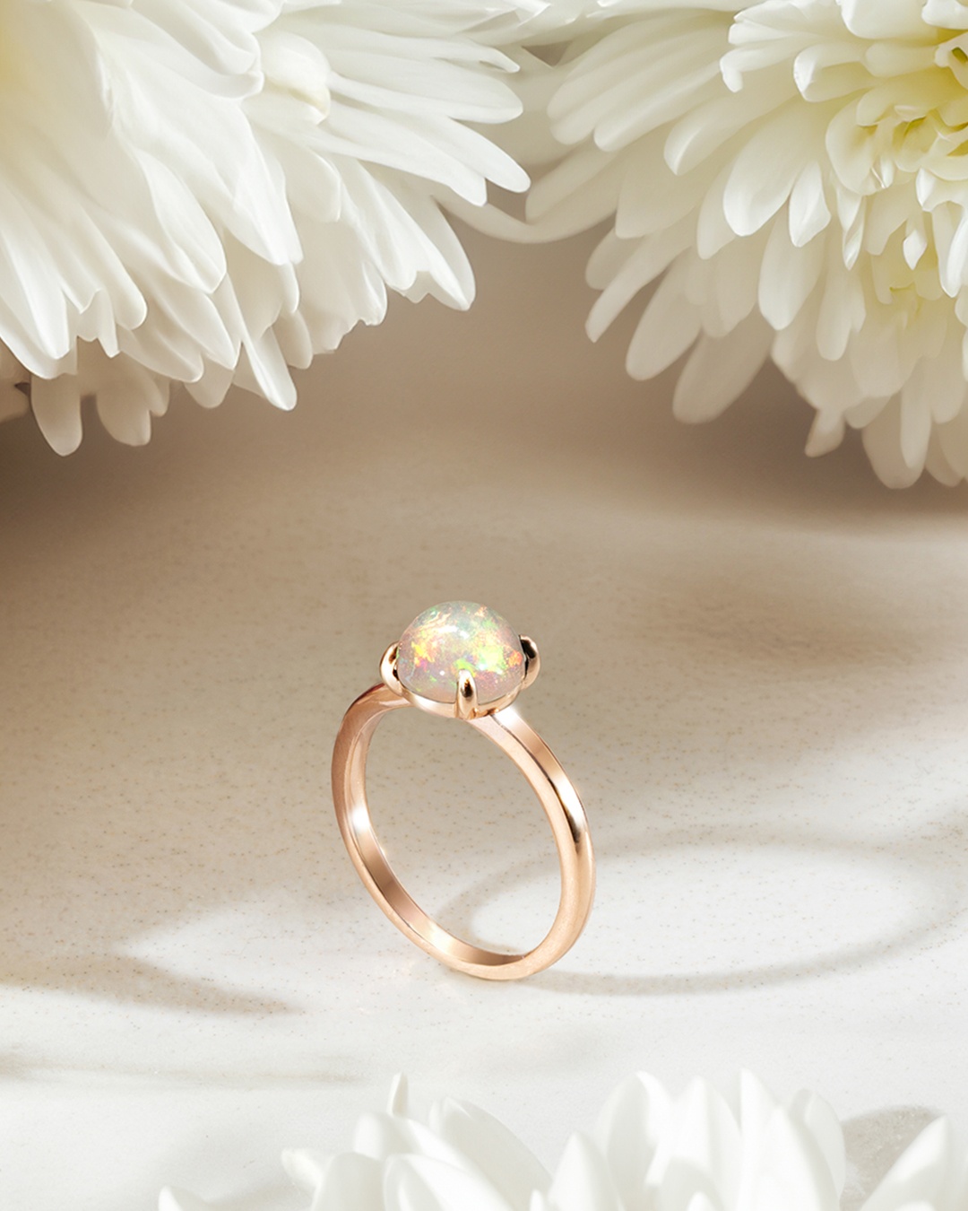 Packshot Ring Afrikanischer Opal Lericia