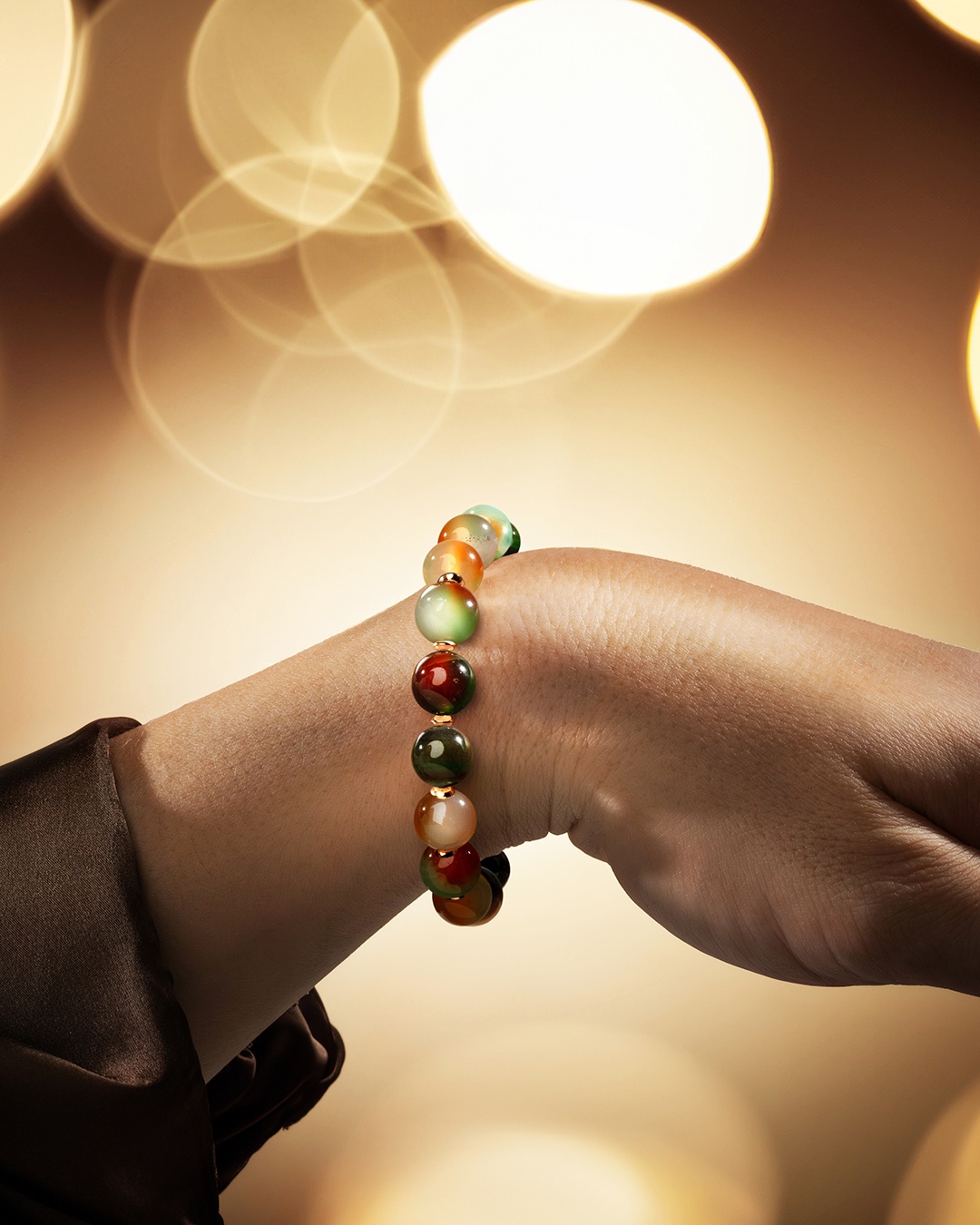 Armband Pfauenachat Procidora