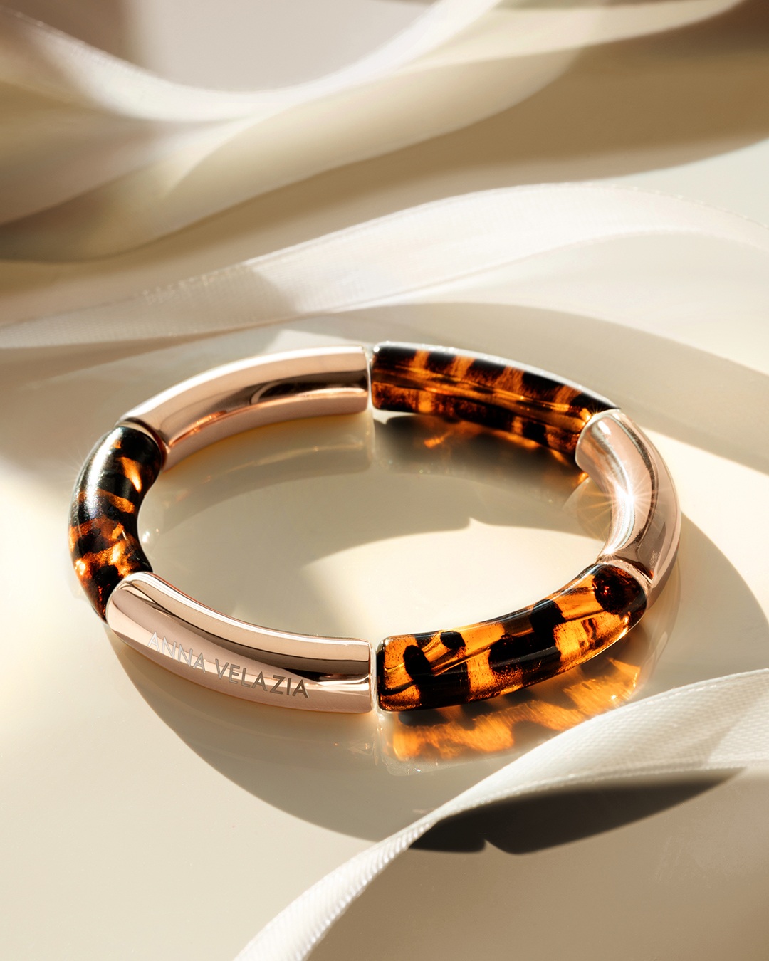 Armband Acetate Leopard Livenza