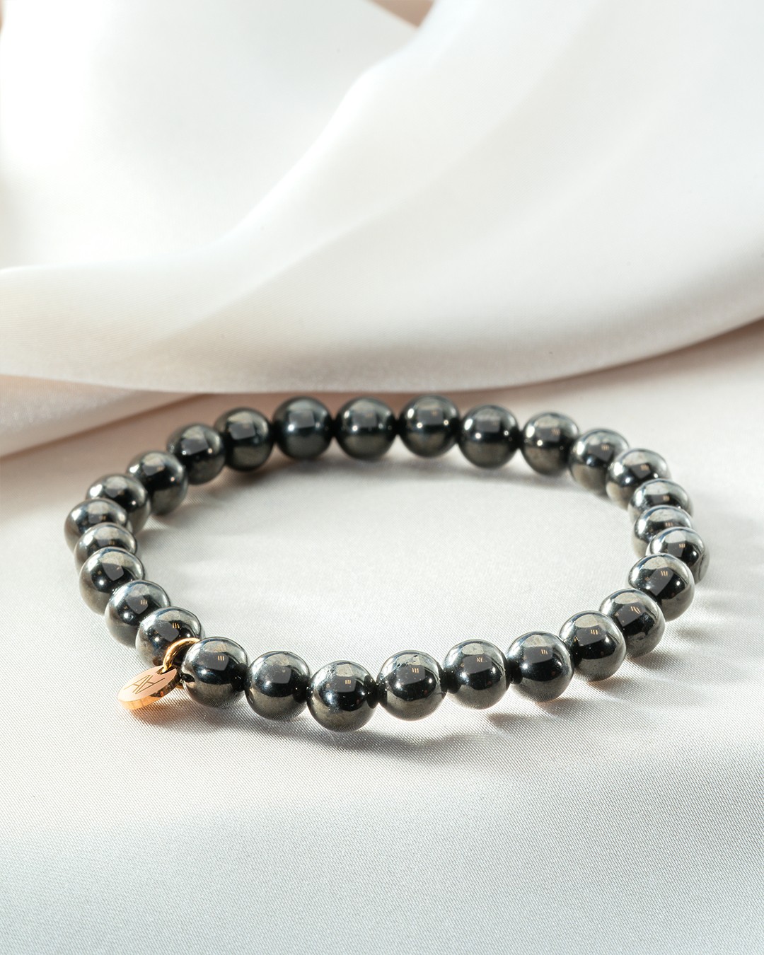 Armband Natursteine Bracelet jais 6mm