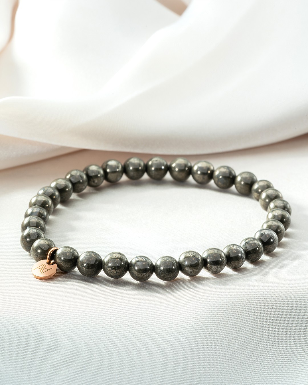 Armband Natursteine Bracelet pyrite 6mm