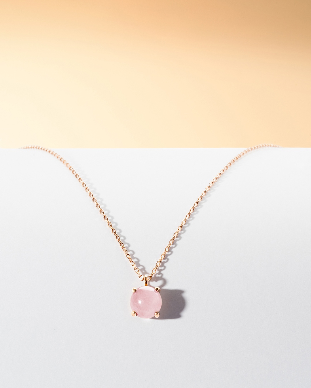 Anhänger Rosenquarz Commissio