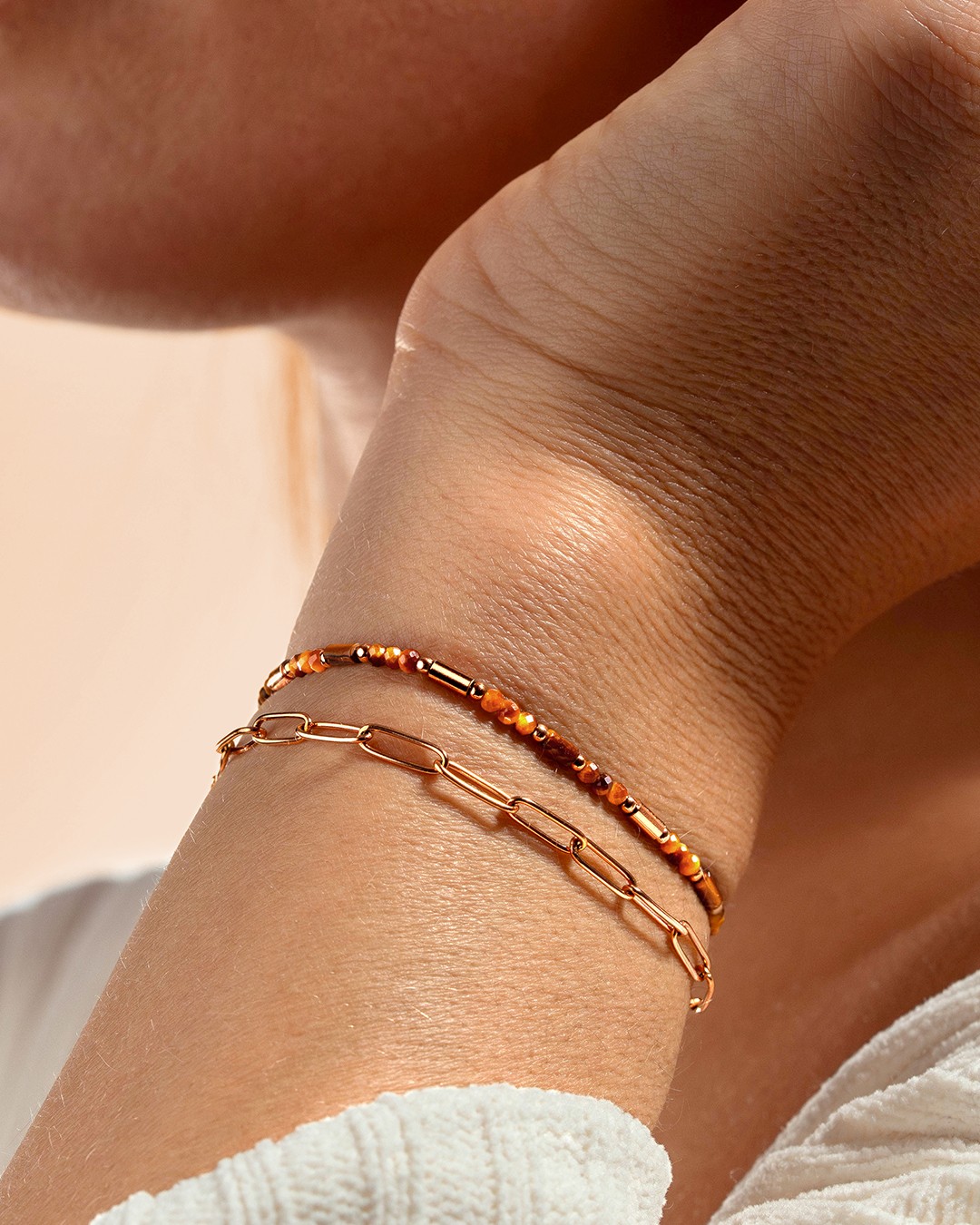 Armband Tigerauge Messilina