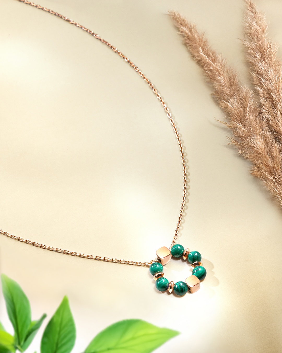 Packshot Anhänger Malachit Umbrinia