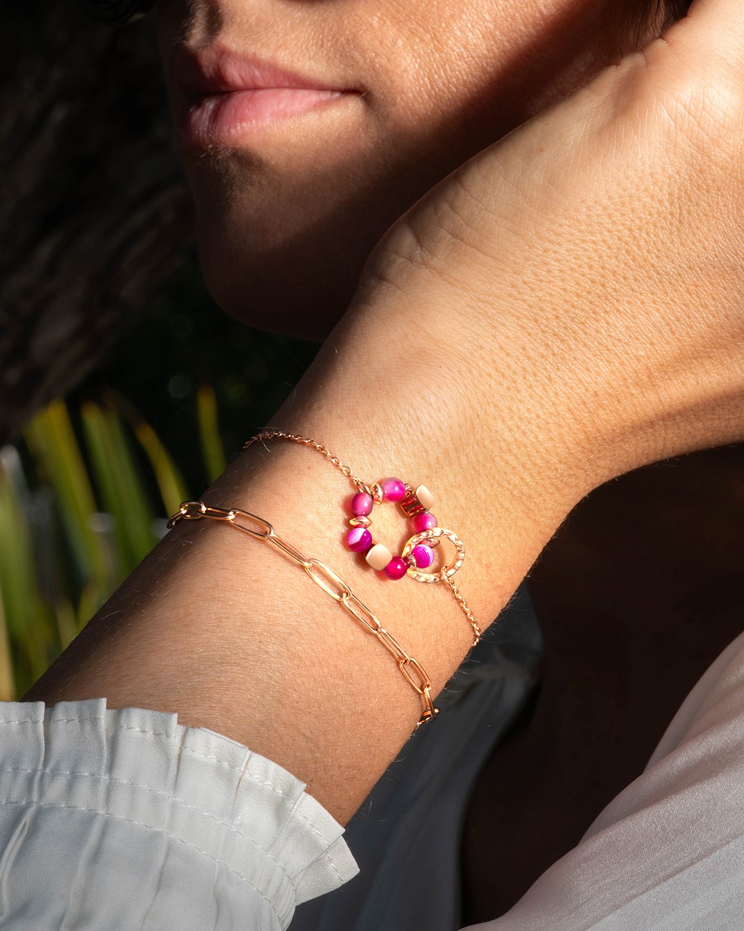 Armband Rosenachat Rosela