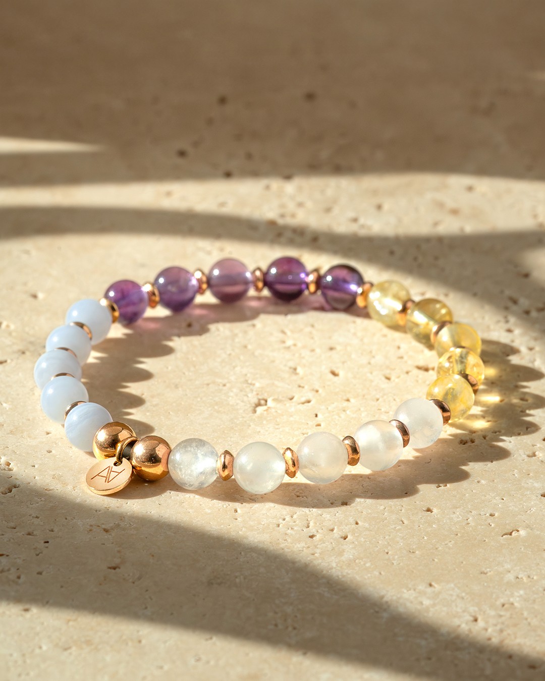 Armband Steinheilkunde Bracelet de lithothérapie personnalisé