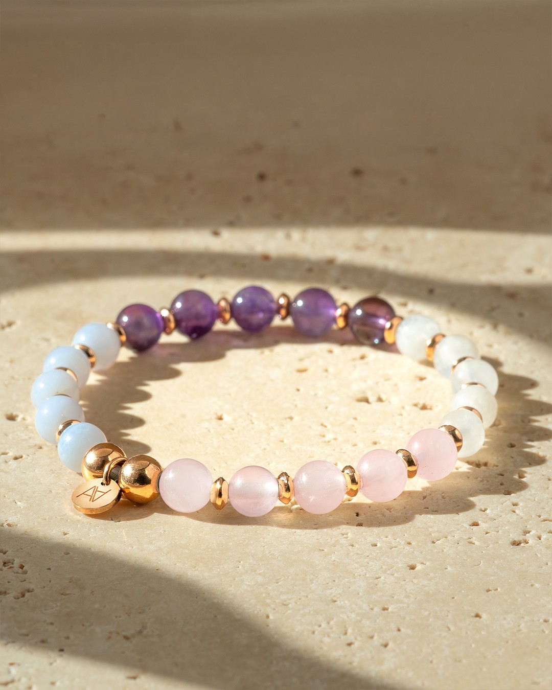 Armband Steinheilkunde Bracelet de lithothérapie personnalisé