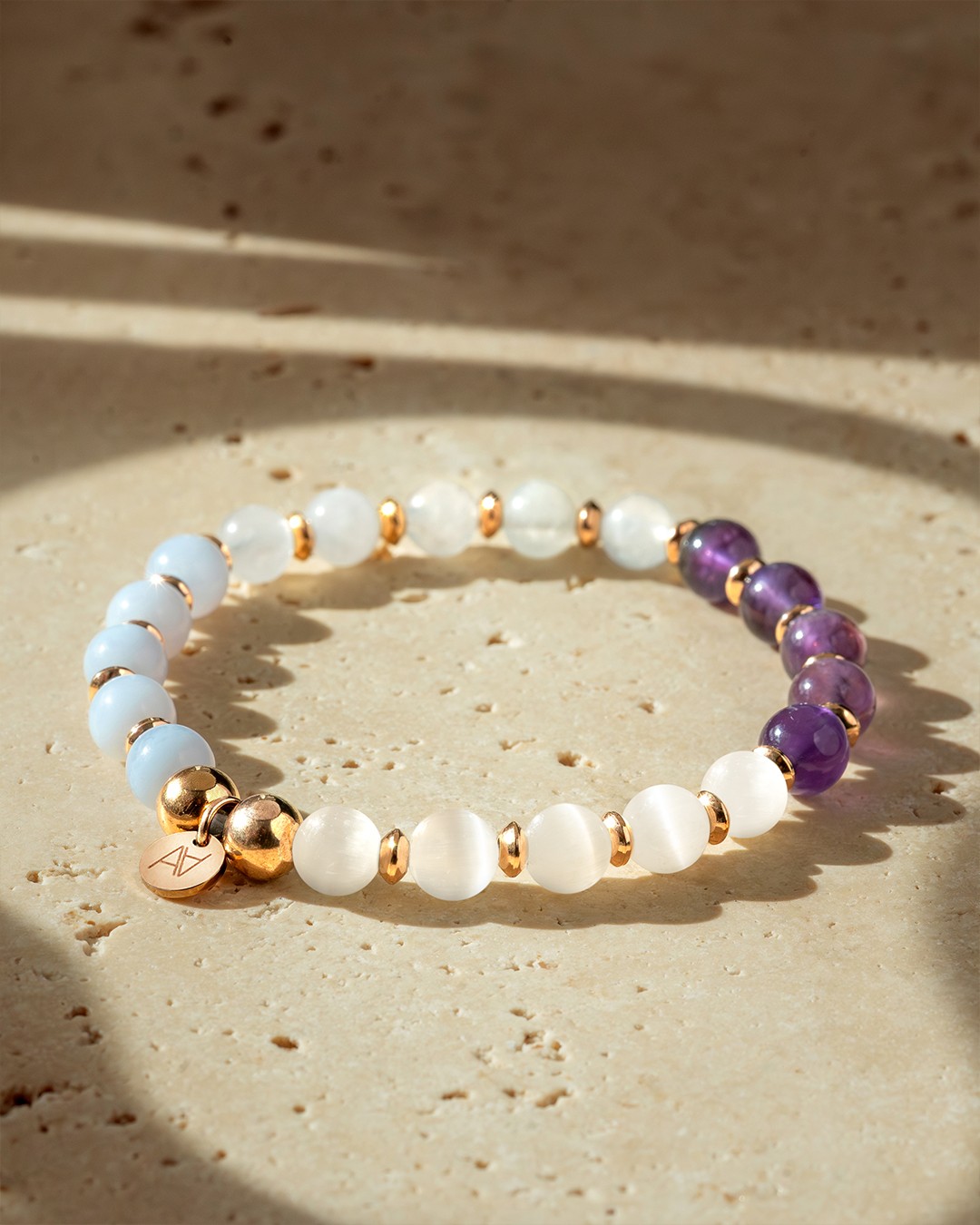 Armband Steinheilkunde Bracelet de lithothérapie personnalisé