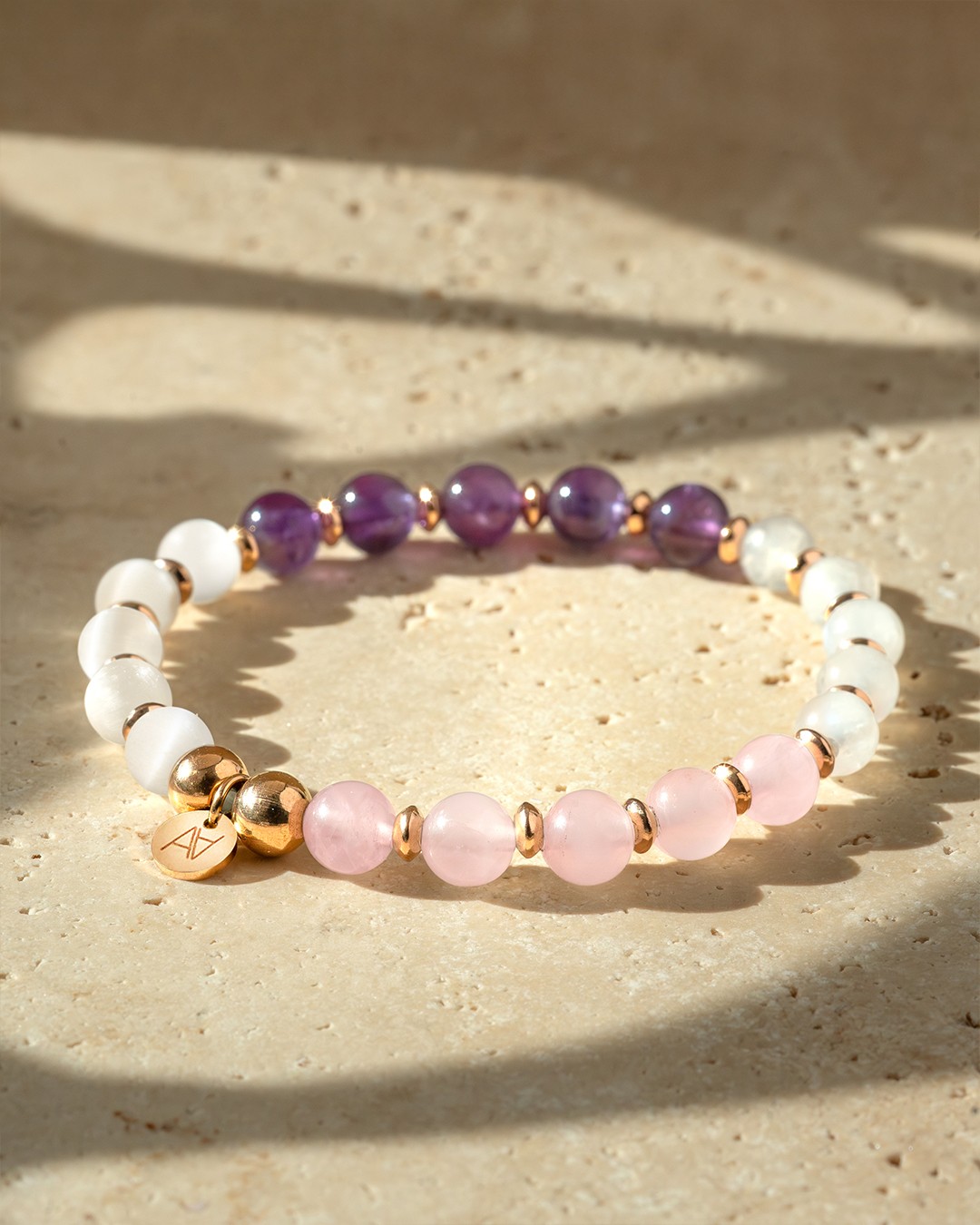 Armband Steinheilkunde Bracelet de lithothérapie personnalisé