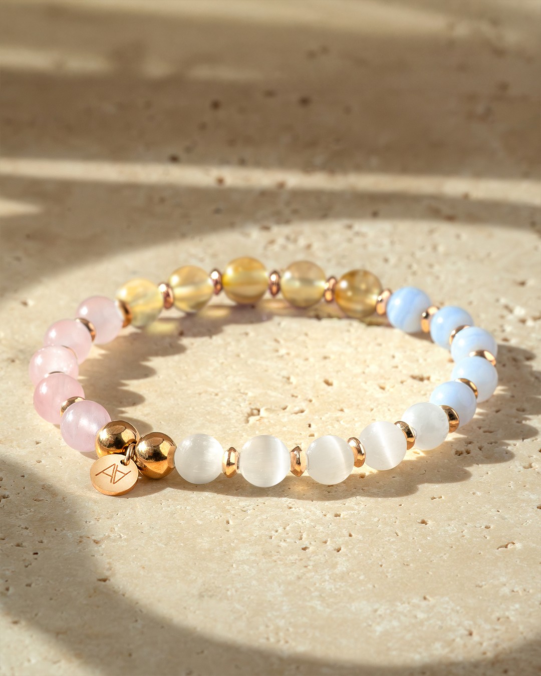 Armband Steinheilkunde Bracelet de lithothérapie personnalisé