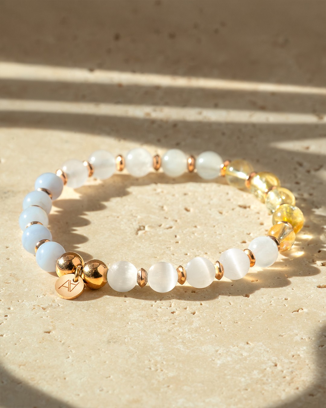 Armband Steinheilkunde Bracelet de lithothérapie personnalisé