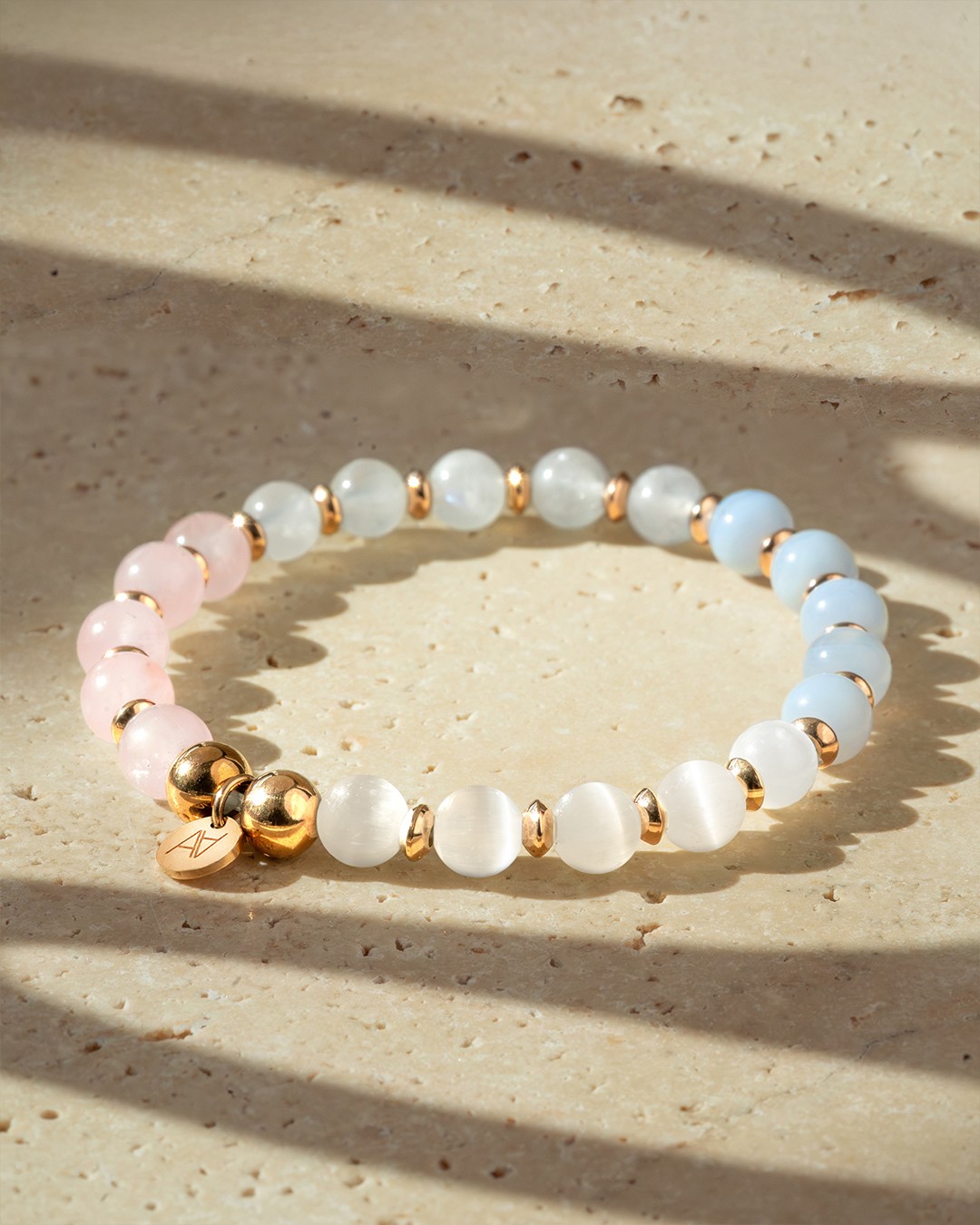 Armband Steinheilkunde Bracelet de lithothérapie personnalisé