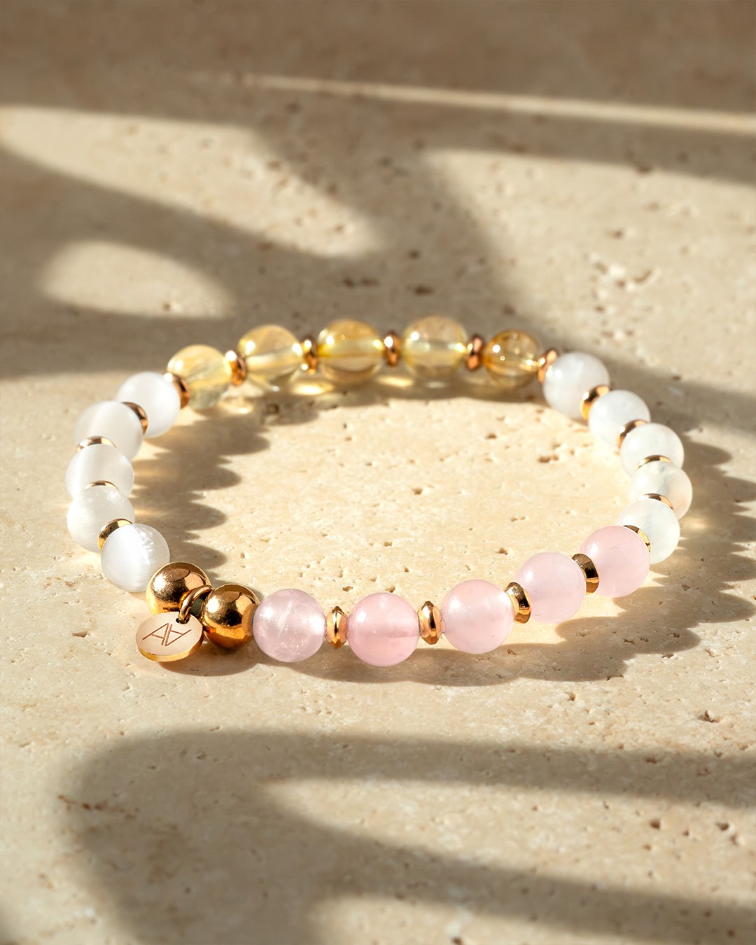 Armband Steinheilkunde Bracelet de lithothérapie personnalisé