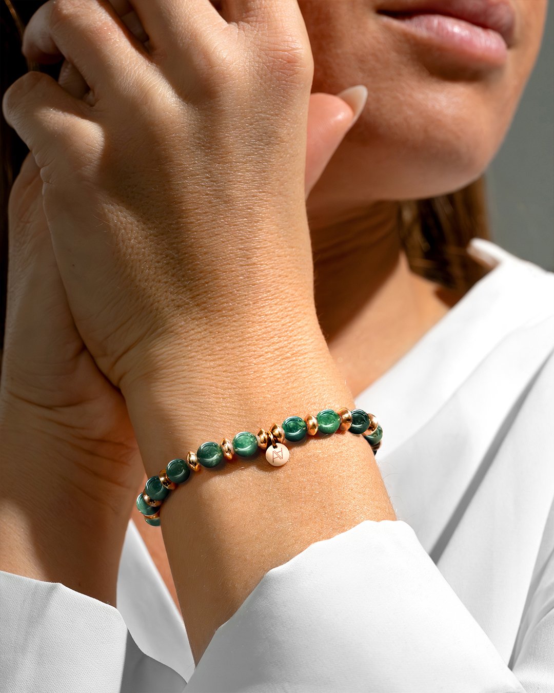 Armband Moosachat Sovana