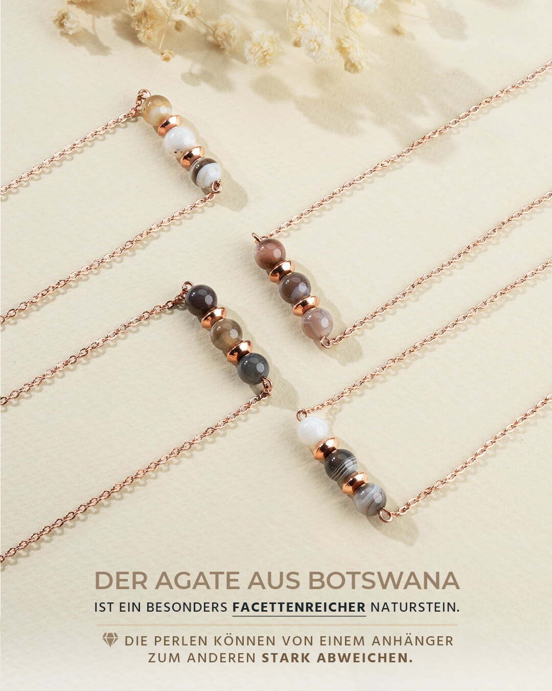 Anhänger Botswana Achat Avellona